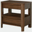 Verona Walnut 2-drawer Nightstand Bedside Table