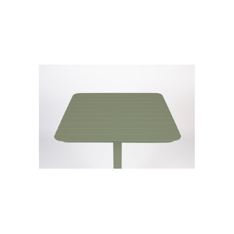 Table bistro en aluminium, Vert