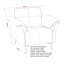 Neotomas Upholstered Armchair-2023426361