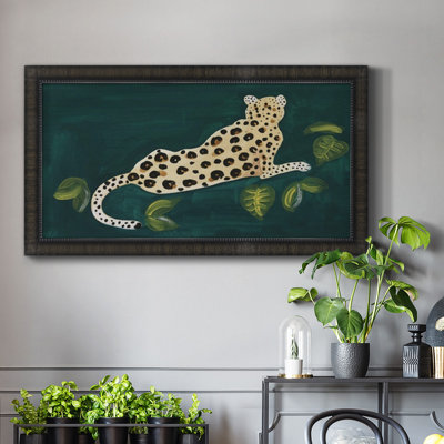 " Lethargic Leopard I " Painting Print