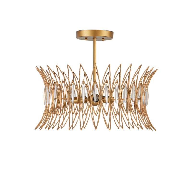 Marquise 3 - Light Semi Flush Mount
