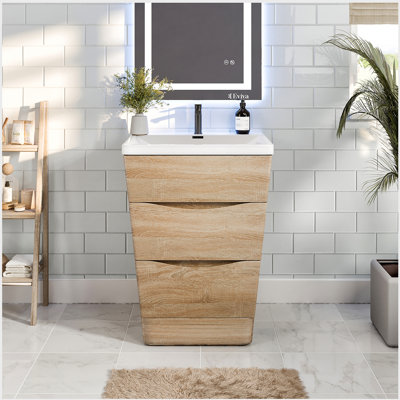 Caddric 25" Single Bathroom Vanity Set