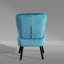Caveney Upholstered Slipper Chair-2130670693