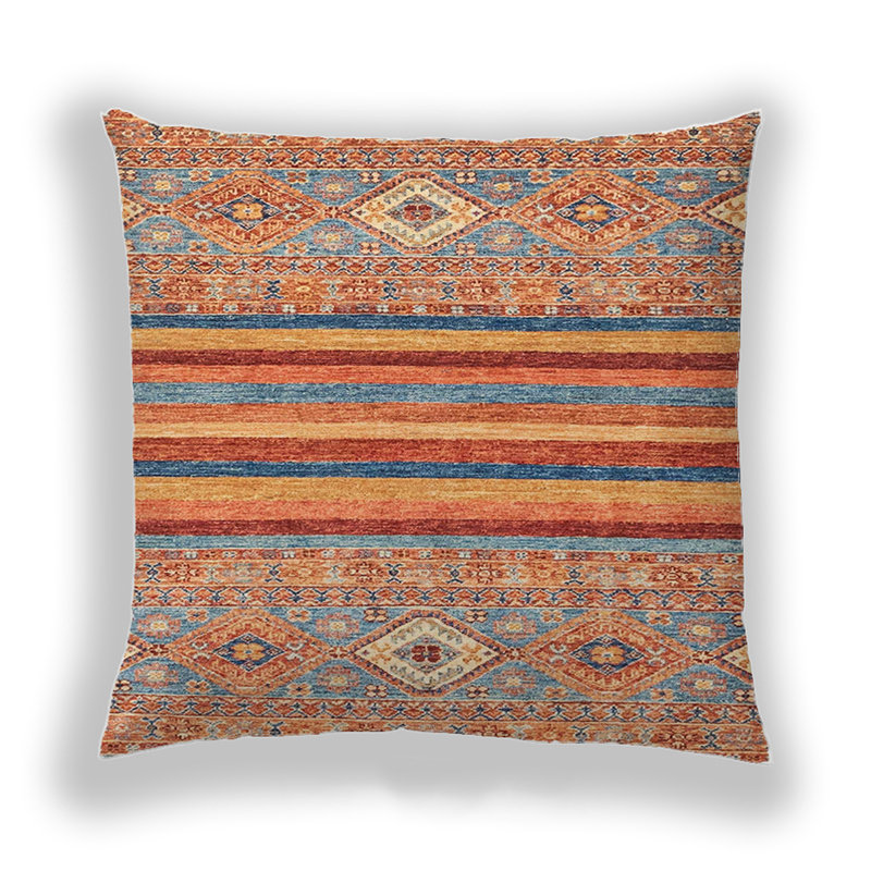 Coussin Abstract 2480, Microsuède