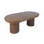 Ensemble de salle à manger à deux caissons 102 po Larson - Table en châtaignier avec chaises Forest-1054967600-1054967601