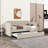 Twin Size Daybed With Trundle And Interface - Velvet Upholstered Frame For Bedroom Living Area, No Box Spring Property Guarantee Comfortable Bed & Room,-187813794