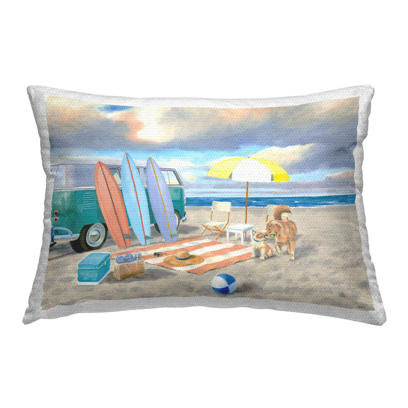 Reversible Throw Pillow