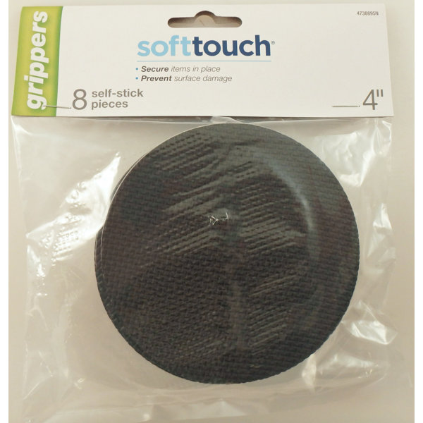 Soft Touch by Waxman Black Self Stick Gripper Pad Bars