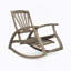 Chaise à bascule inclinable