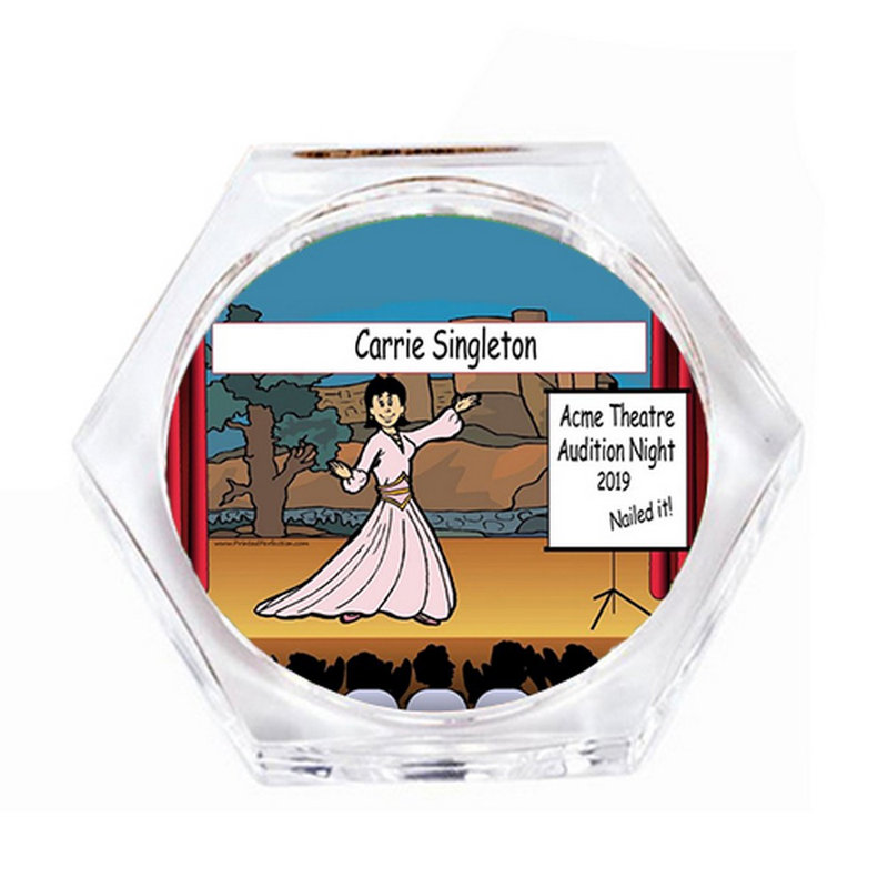 Ensemble de 4 sous-verres personnalisés, Oui