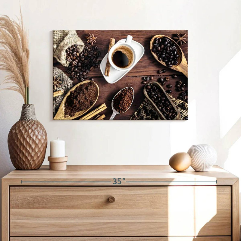 Yarlin Coffee And Spices, 16" H x 24" W