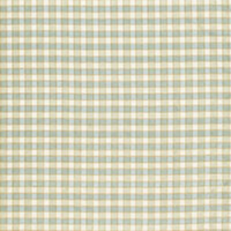 Ingrid Silk Check Fabric, Blue