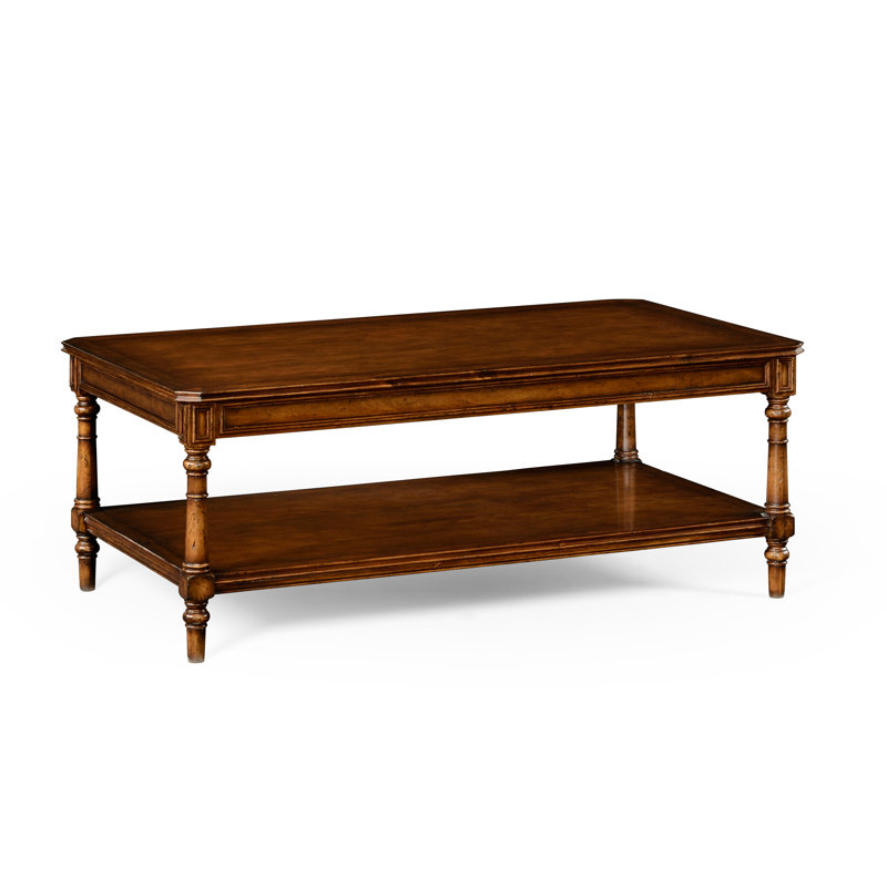 Country Farmhouse Solid Wood Coffee Table