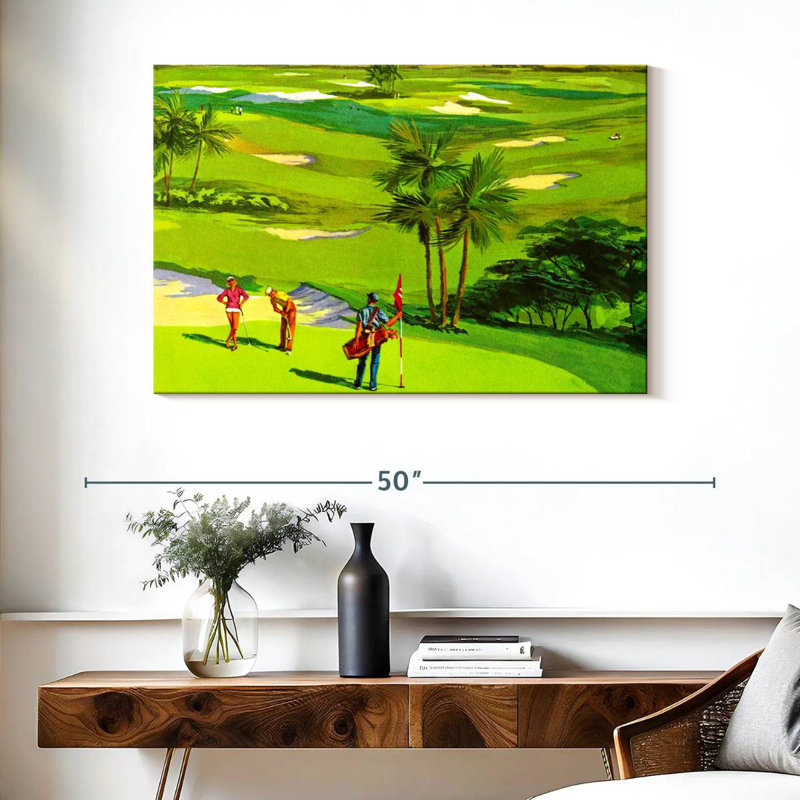 Senne Golf Course, 26" H x 39" W