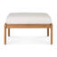 Jack Outdoor Teak Ottoman-470461463-481879683