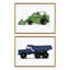 «Vintage Toy Tractor Green» par Saint and Sailor Studios, ensemble de tombereaux-336716551