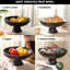 Bol à fruits en bois ou bol décoratif pour table, bol à fruits en bois pour comptoir de cuisine, 12 pouces-358631551