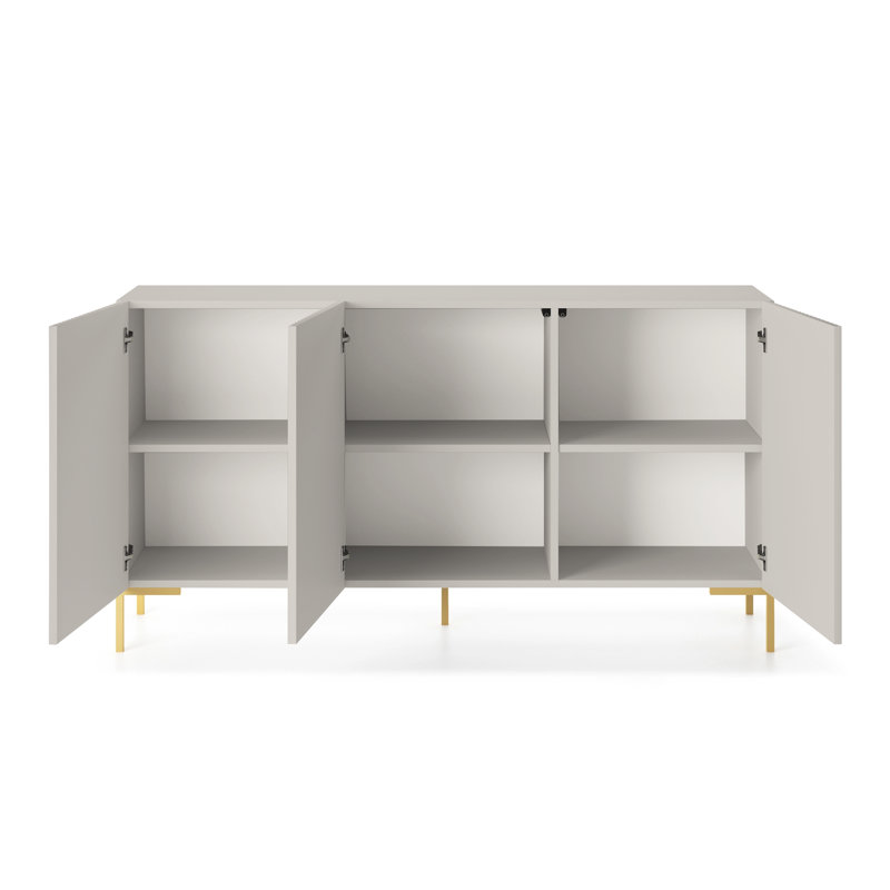 Linea 140cm Sideboard, Grey