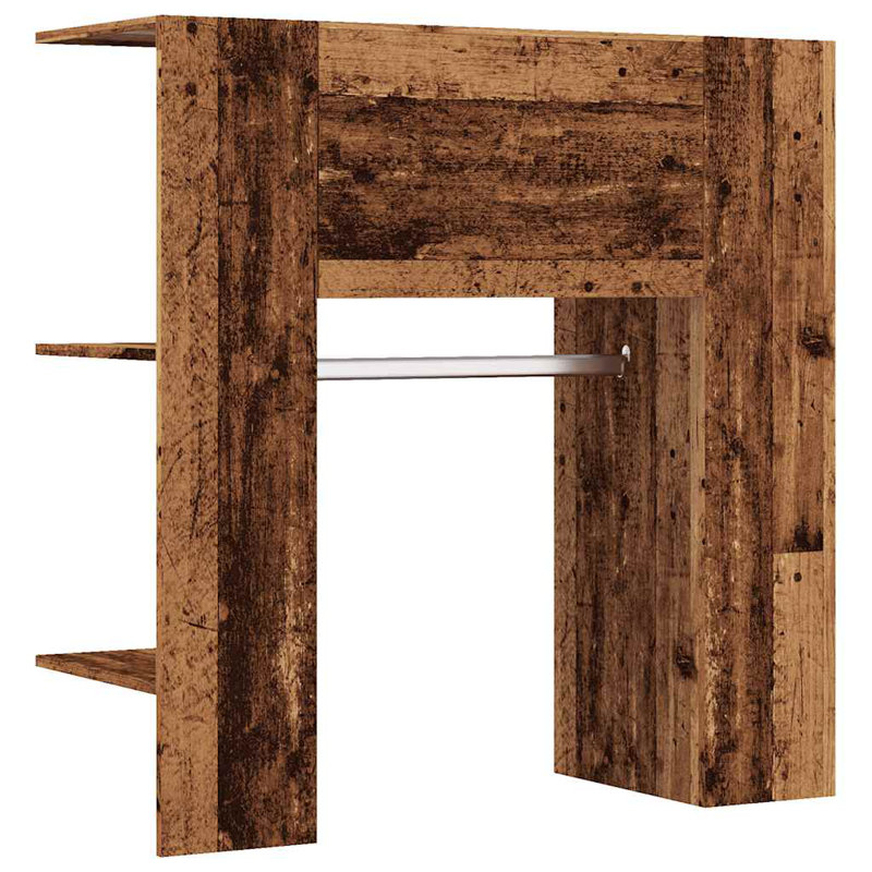 Backes 2 Door Wardrobe, Old Wood