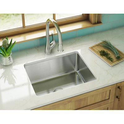 19'' L Single Bowl Stainless Steel Kitchen Sink