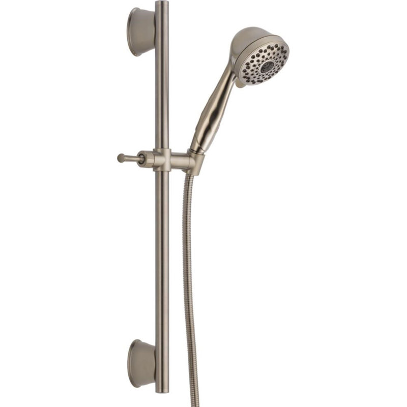 Universal Showering Components Multi Function Handheld Shower Head, Stainless Steel