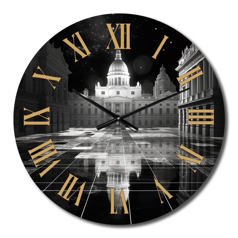 Horloge murale 3D Cityscape London Architecture, Moyenne