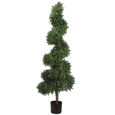 66'' Faux Boxwood Plant in Pot