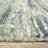 Delfine Distressed Stripe Blue/ Green Area Rug-1724125568