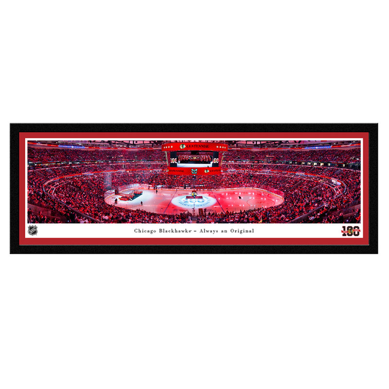Chicago Blackhawks Centennial Ceremony - Select Frame