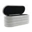 Repose-pieds avec banc de rangement Brigett, gris-1154642600