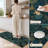 Teal Scale Non-Slip Washable Kitchen Mats