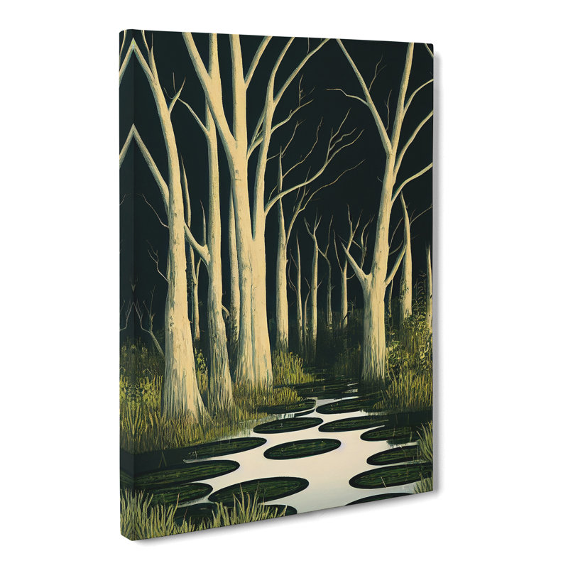 Forest Pond - Wrapped Canvas, 50cm H x 35cm W x 3cm D