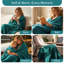 Jeté doux et moelleux en chenille réversible-128549657