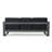 3 Seater Sofa W/ Metal Tray Grey