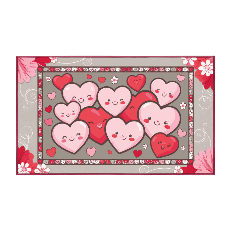 Tapis de Noël East Urban Home, Rectangulaire 2 pi x 3 pi