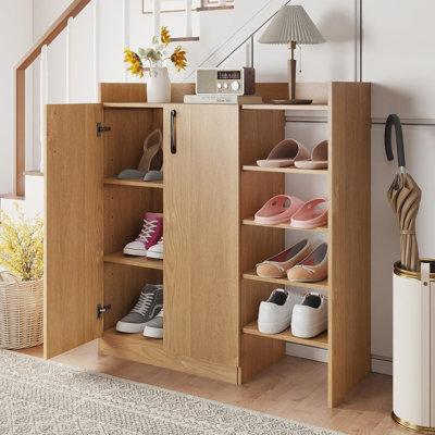 10 Pair Shoe Storage Cabinet