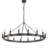 Alderton Iron Ring Chandelier-1491494292
