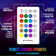 Bell+Howell Bionic LED Colour Changing 12ft Tape Light with Remote Control, 16 Colours and 4 Modes