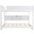 Bunk Bed With Storage Shelves And Usb Charging On Side-1006693272