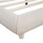 Lit plateforme en tissu d'ameublement Teddy
