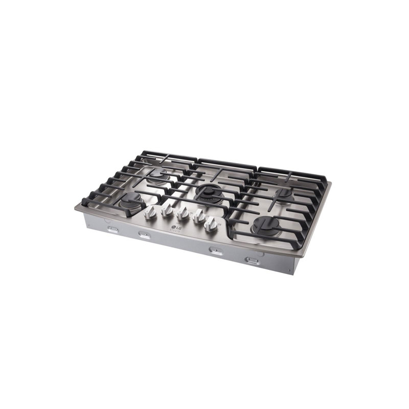 Plaque de cuisson au gaz naturel 36 po avec 5 brûleurs LG