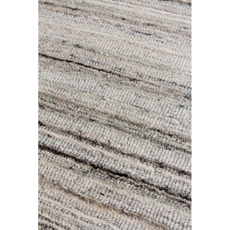 Organica Wool Striped Area Rug, Rectangle 6' x 9'