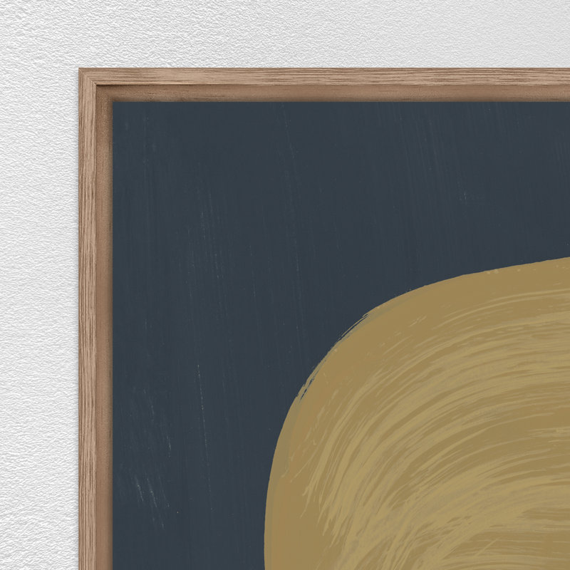«Ambiguous IV» par Bobby Berk - peinture sur toile à cadre flottant