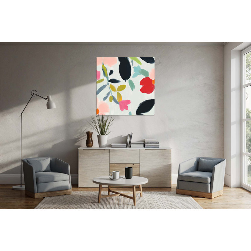 Vibrant Strokes & Stems 2 - Unframed, Medium