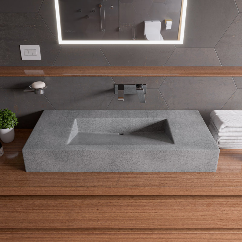 Alfi Brand 18.9'' No Rectangular Bathroom Sink