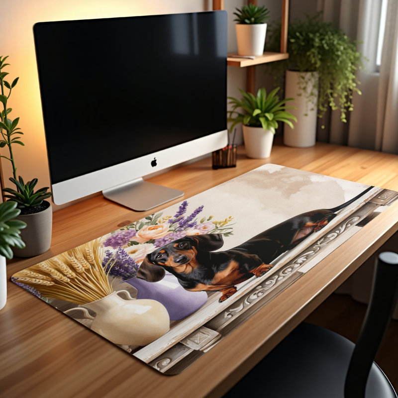 Polyester Desk Pad, 23.6x13.8