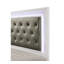 Lit à panneau tapissier Brune avec lumières DEL. Lit plateforme, lits-781165336-781165319