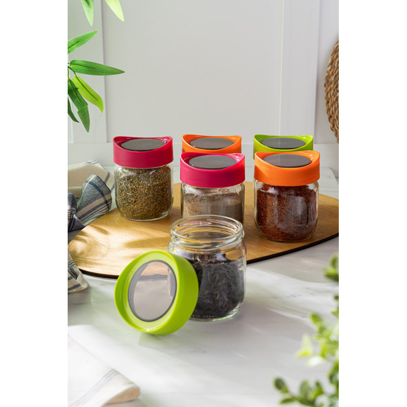 Freestanding Spice Jars