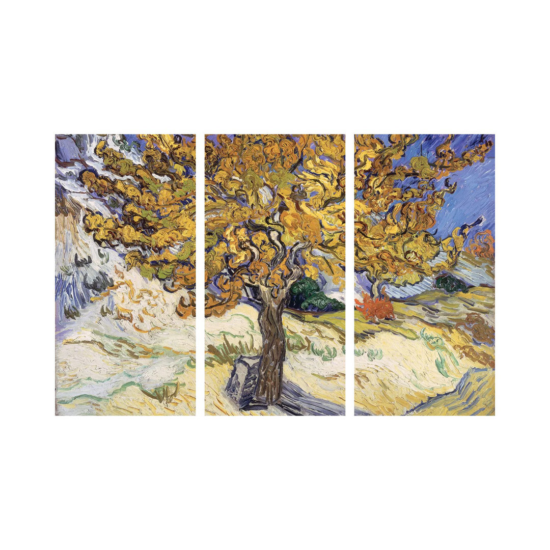 Maulbeerbaum, 1889 von Vincent Van Gogh - Galerie-umwickelte Leinwand Giclée auf Leinwand ohne Rahmen