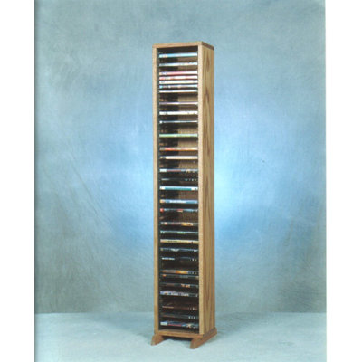 Insert-Style Wooden DVD Rack - 10W Series